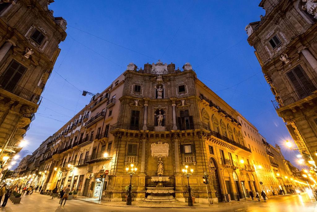Quattro Canti Apartments Palermo Luaran gambar